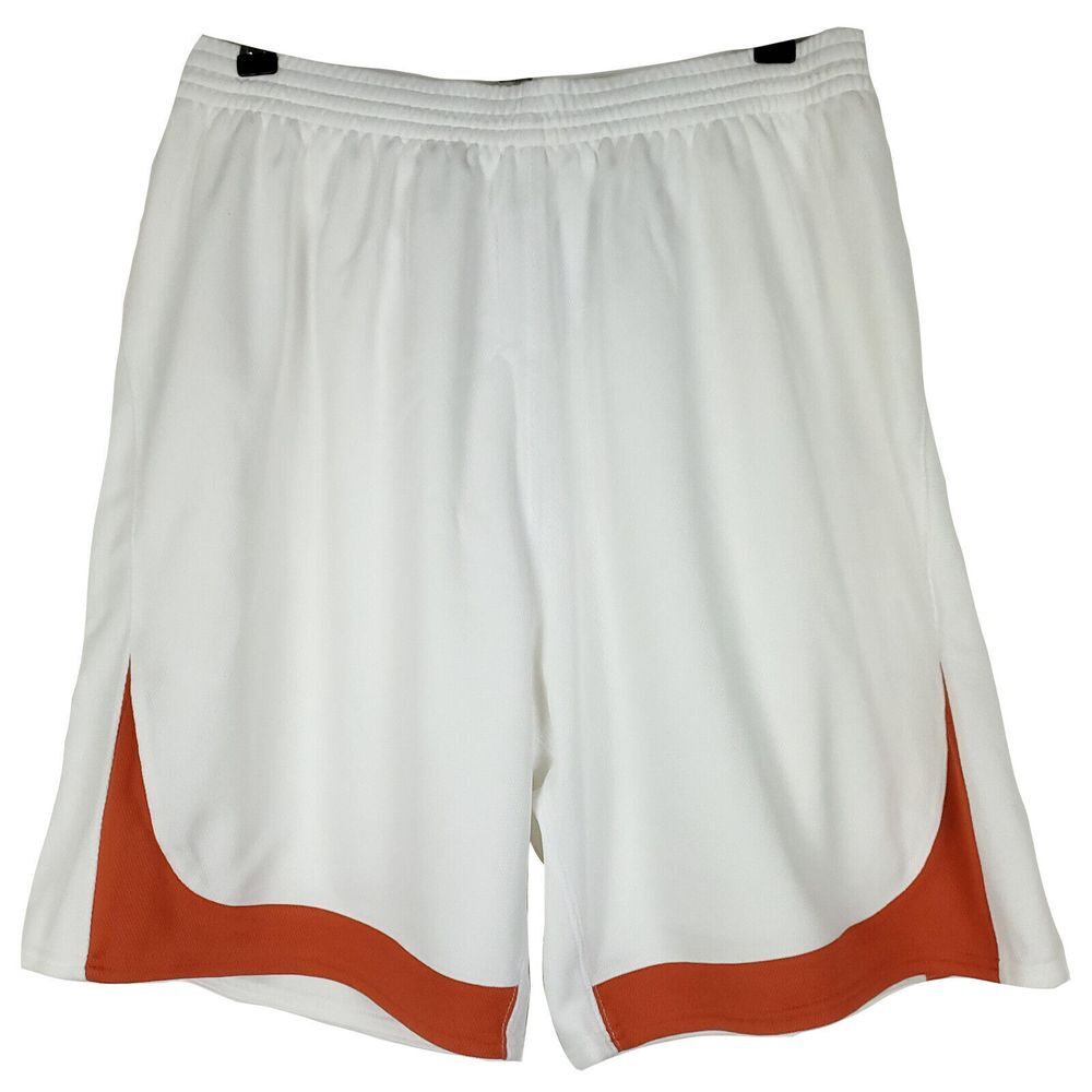 Texas Longhorns Mitchell & Ness NCAA L Large Authentic Jersey‎ Shorts White NWT